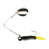 Johnson Beetle Spin Nickel Blade - Black Chartreuse