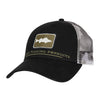 Simms Walleye Icon Trucker Hat - Woodland Camo Sandbar