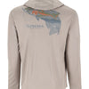 Simms Tech Hoody - Artist Series - Dolomite Trout