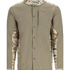 Simms M's Intruder Fishing Hoody - Stone/Ghost Camo Stone
