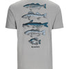 Simms M's Species T-Shirt - Cinder Heather