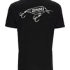 Simms M's Square Bill T-Shirt - Black
