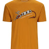 Simms M's Hook & Loop T-Shirt - Buckhorn Heather