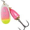 Blue Fox Classic Vibrax #3 - 1/4oz - Pink Scale Chartreuse Tip UV