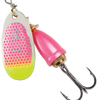 Blue Fox Classic Vibrax #2 - 3/16oz - Pink Scale Chartreuse Tip UV