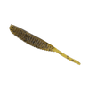 Yamamoto Shad Shape Worm 3.75" - 297-Green Pumpkin/Black Flake