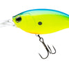 Yo-Zuri Hardcore 4+ 75F Crankbait - Blue Back Chartreuse