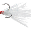 VMC X-Rap Tail Dressed Treble - Black Nickel/White Feather