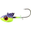 Big Bite Baits Tru-X Wally Jigs - Purple/Chartreuse