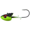 Big Bite Baits Tru-X Wally Jigs - Black/Chartreuse