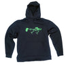 Water Wolf Lures Hoodies - Shad Black/Lime