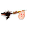 Mepps Aglia Dressed - Copper Red Dot