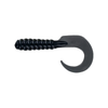 BBB 3" Curl Tail Grubs - Black