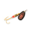 Mepps Black Fury Plain Treble - Fluorescent Dot