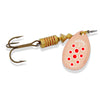 Mepps Aglia Plain Treble - Copper Red Dots