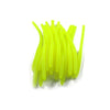 Cleardrift Glow Trout Worms - Glow Chartreuse