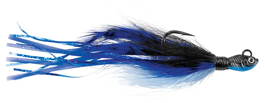 SPRO Power Bucktail Custom 1oz Black n Blue