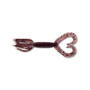 Gary Yamamoto 4" Double Tail Hula Grub - 221-Cinnamon/Black&Purple Flake
