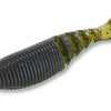 Yamamoto Paddle Tail Zako 4" - 297-Green Pumpkin w/Black Flake