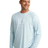 Huk Icon Long Sleeve Crew - 476-Ice Water