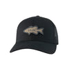 Huk Bass Patch Trucker Hat - 1-Black