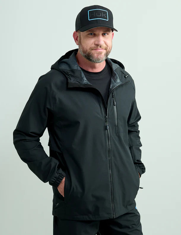Huk Rover Jacket Black