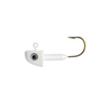 Lunker City Ultralite Fin-S Jig Head - White