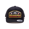 Megabass Psychic Force Trucker Hat - Black/Black
