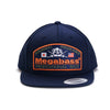 Megabass Psychic Snapback Hat - Navy/Navy