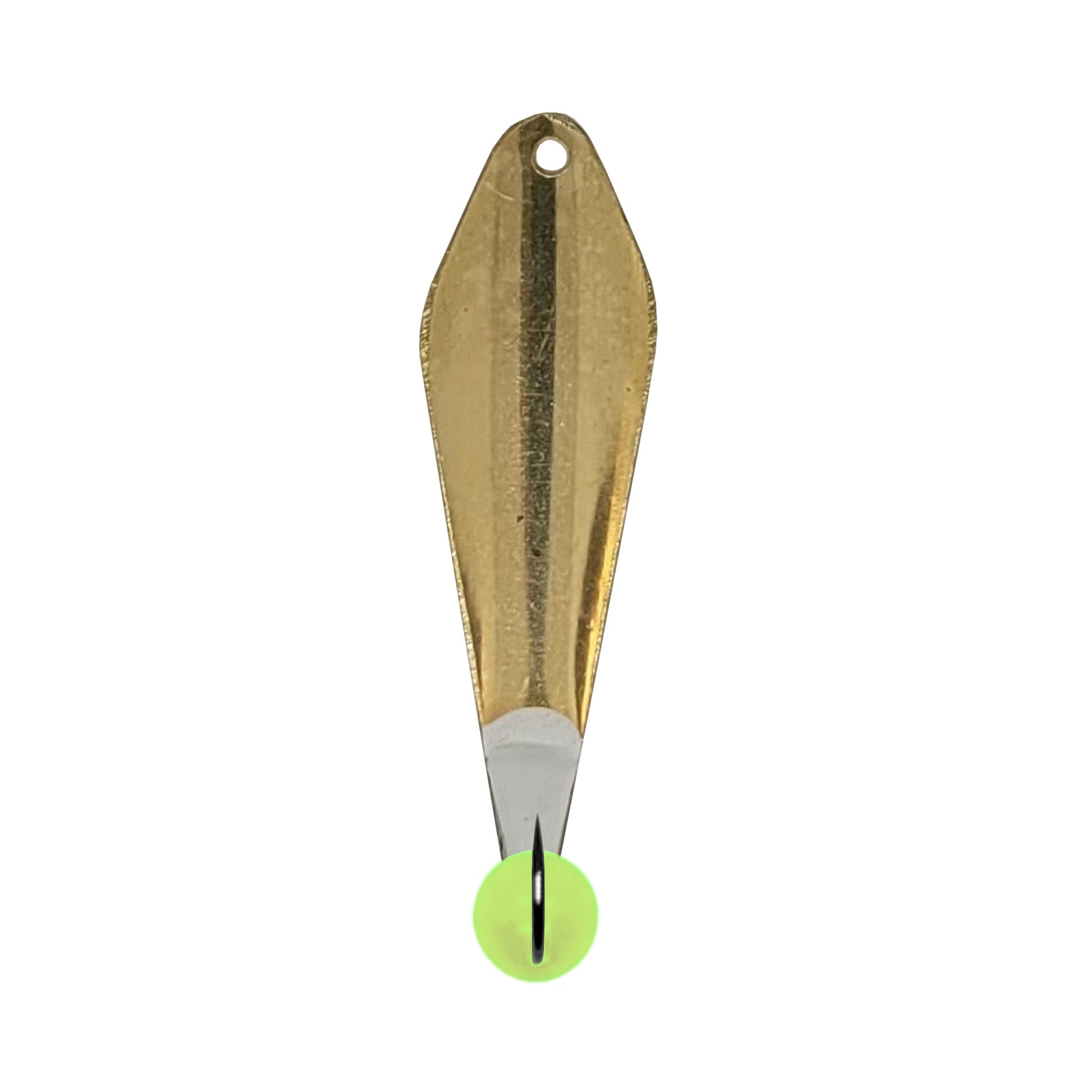 McGathy's Hooks Slab Grabber - Diamond - Brass - Solid Chartreuse