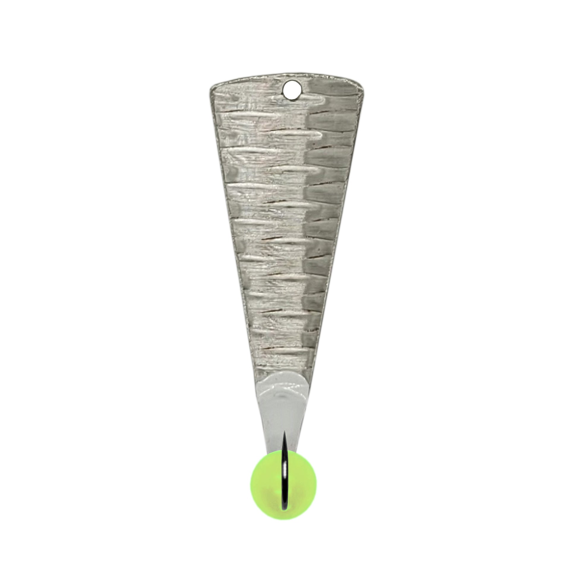 McGathy's Hooks Slab Grabber - Dimpled - Fan Cut - Solid Chartreuse