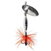 Panther Martins Brass Body Spinners - Deluxe Dressed - Silver Orange