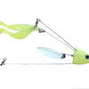 Chaos Tackle Willen's Hat Trick - Chartreuse with Chartreuse Glitter Teasers