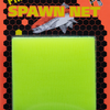 Redwing Tackle Pre Cut Spawn Net - 2.75"x2.75" - Chartreuse