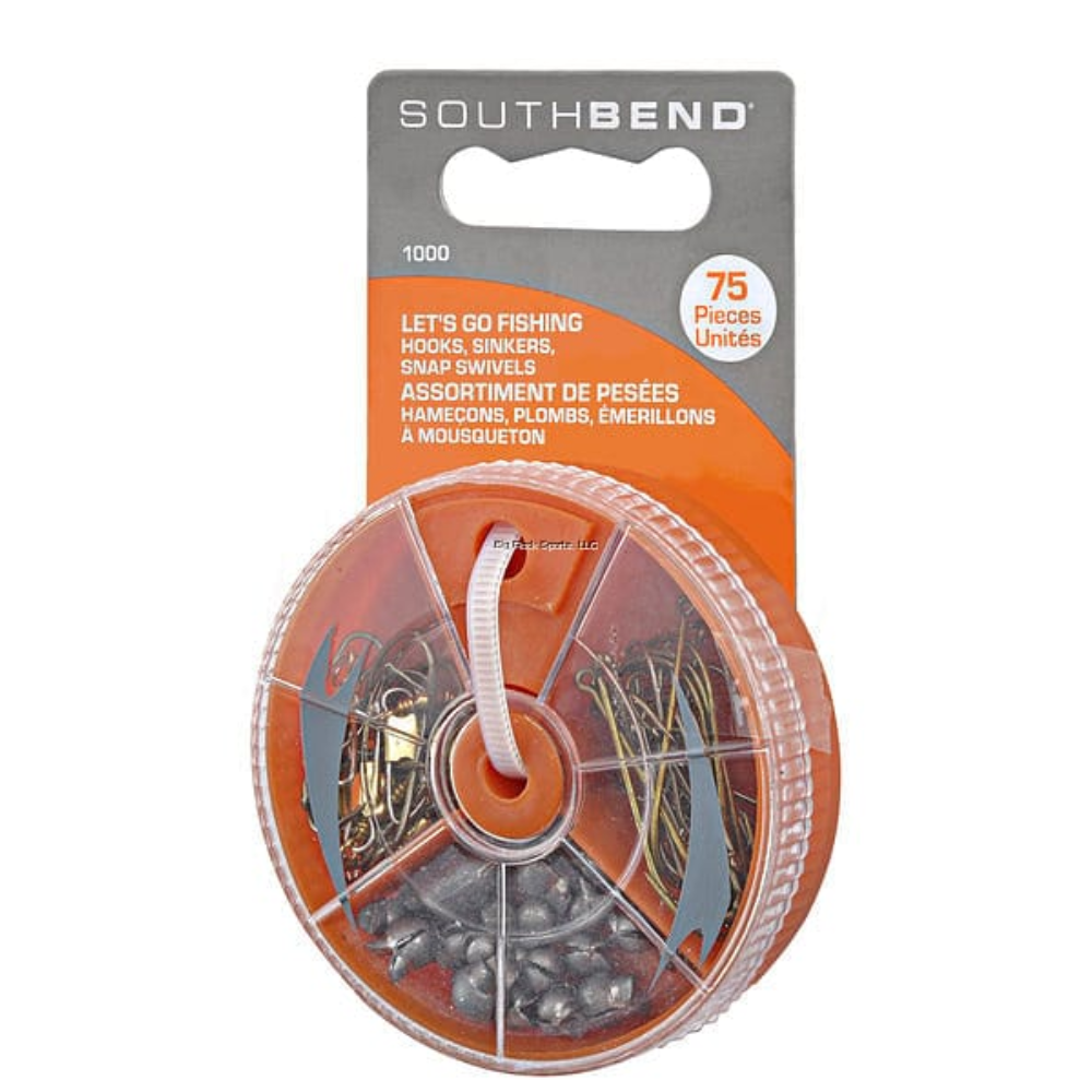 South Bend Hook, Sinker, Swivel Assortment Kit