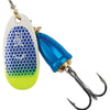 Blue Fox Classic Vibrax #3 - 1/4oz - Blue Scale Chartreuse Tip UV