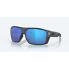 Costa Diego Sunglasses - Matte Gray/Blue Mirror