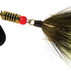 Mepps Black Fury Dressed - Chartreuse Dot