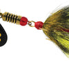 Mepps Black Fury Dressed - Yellow Dot