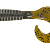Big Bite Baits Finesse Grub - 4" - Green Pumpkin