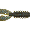 X Zone 4.25" Adrenaline Craw - Green Pumpkin Blue Flake