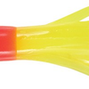 Mister Twister 1-1/2" Tri-Color  Mini tube - 3610-Black/Pink/Chartreuse