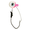 Eagle Claw Eagle Eye Jig Head Weedless - Pink/White