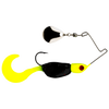 Strike King Mr. Crappie Spin Baby Spinnerbait - 183-Tuxedo Black Chartreuse