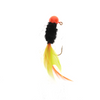 Strike King Mr. Crappie Slab Daddy Live Hair Jig - Orange Tuxedo