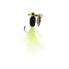 Strike King Mr. Crappie Marabou Sausage Spin - 1/16oz - Tuxedo Black Chartreuse