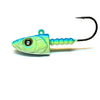 Nishine Smeltheads 5/8oz - Blue Back Chartreuse Glow