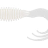 Big Bite Baits Ring Triple Tip Grub - White