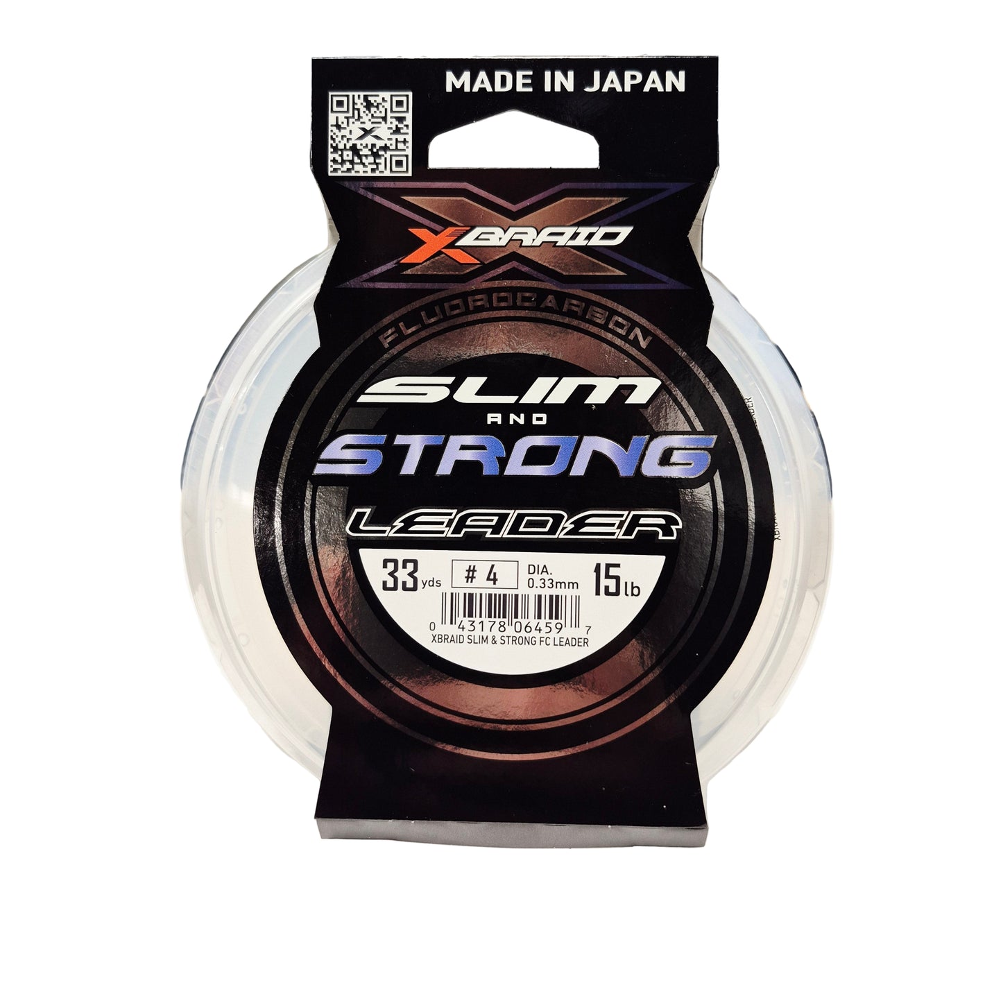 Daiwa XBraid Slim And Strong Fluorocarbon Leader 33yd
