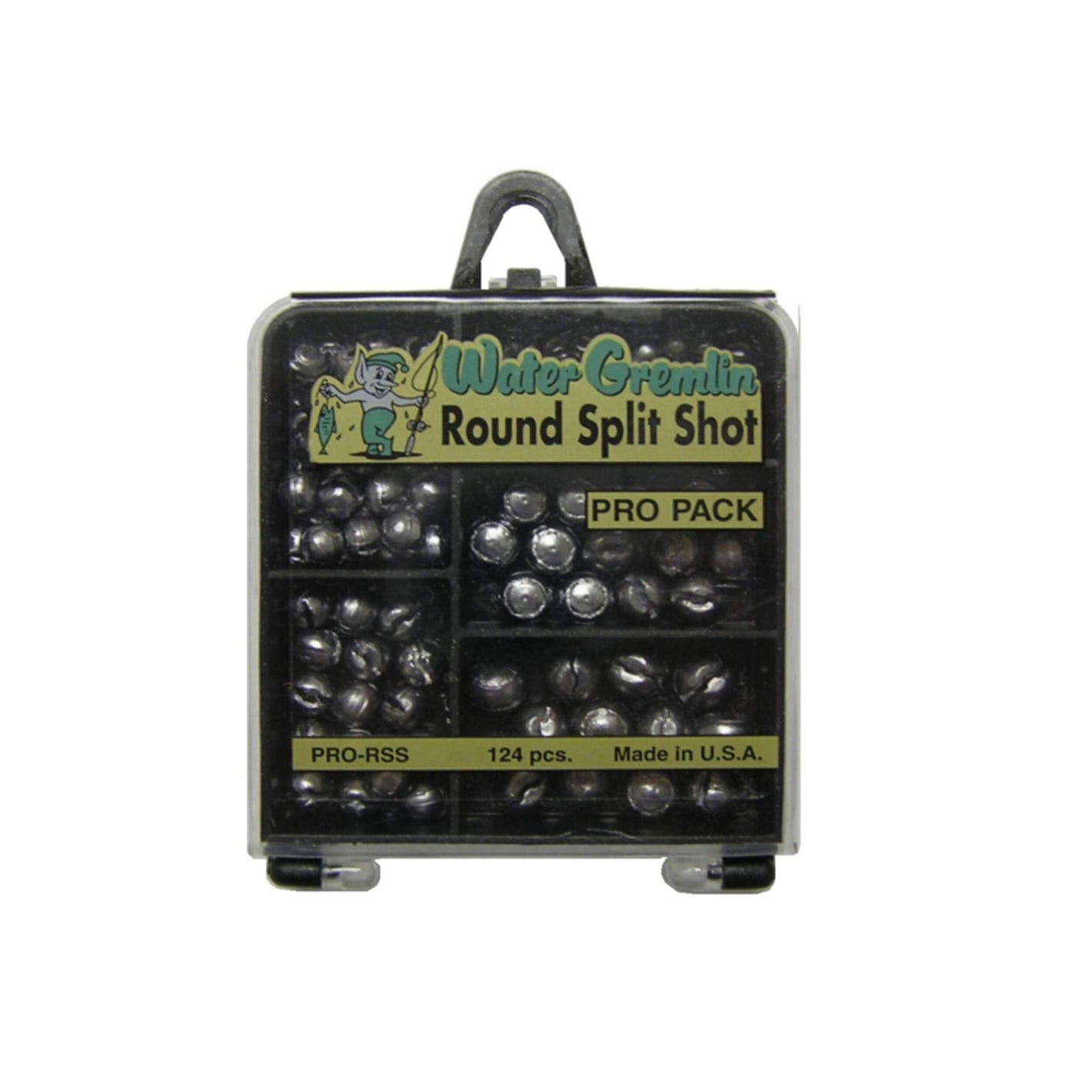 Water Gremlin Pro-RSS 124pc Round Split Shot Pro Pack